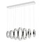 Cwi Lighting Celina LED Chandelier With Chrome Finish 1046P37-7-601-RC - alternate 1